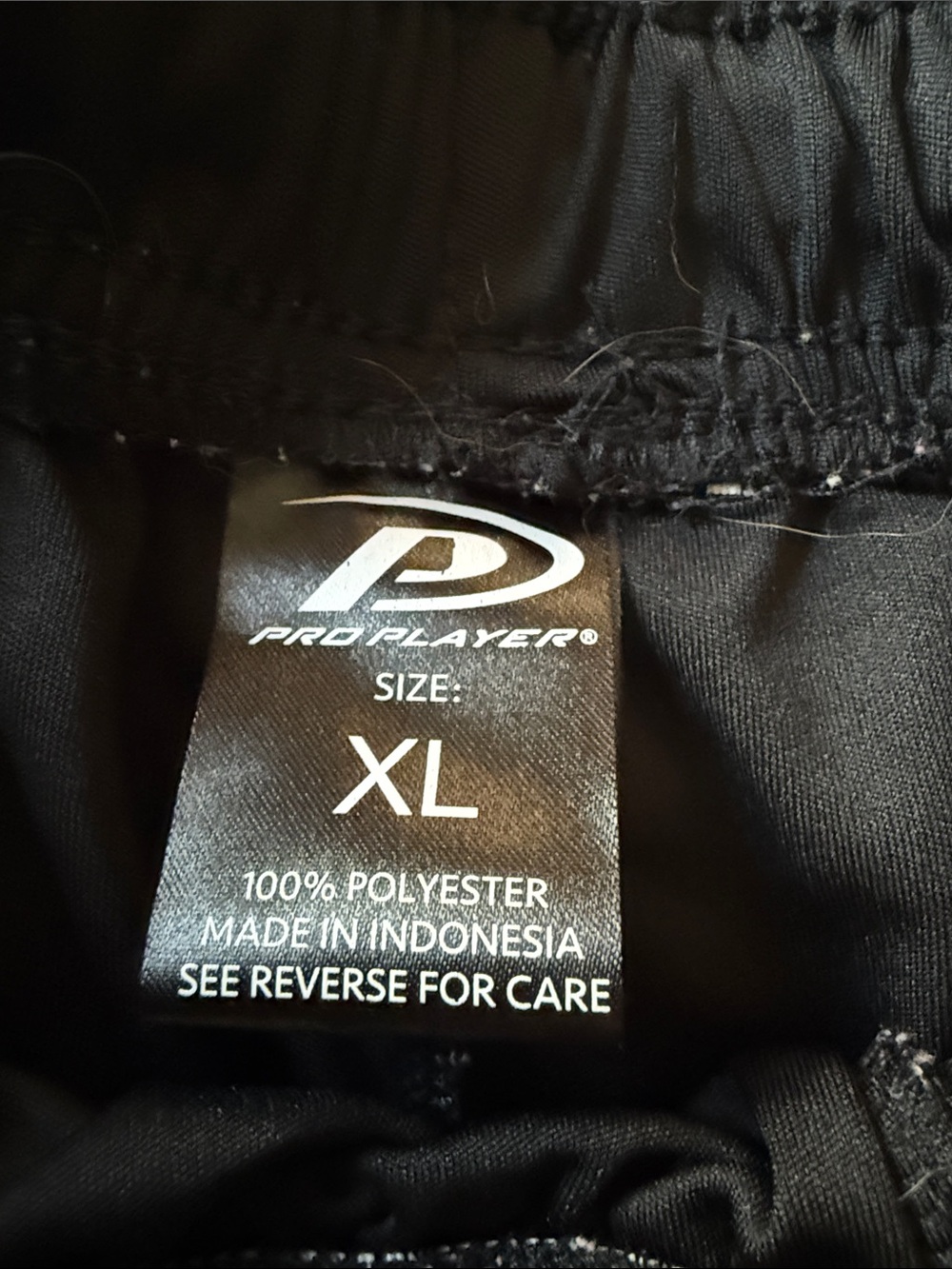 Pro Player Black Athletic Drawstring Shorts - Picture 3 of 3
